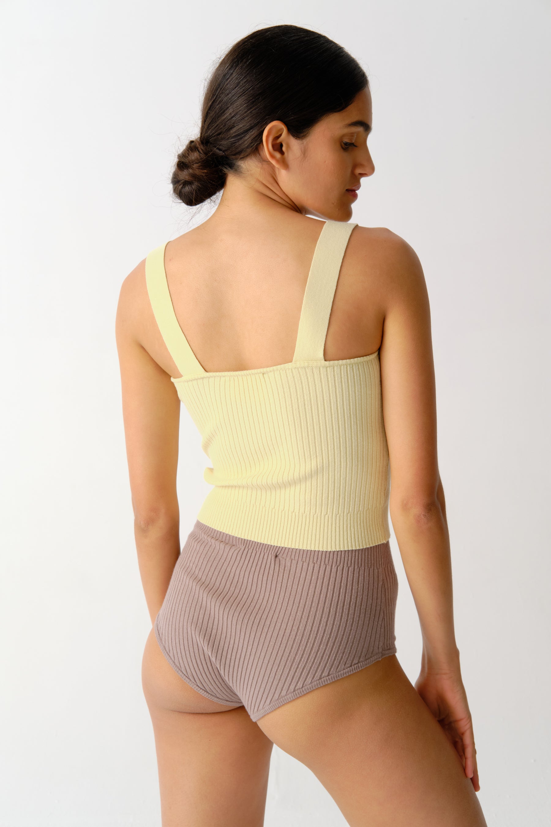 Rosette Top in Ivory
