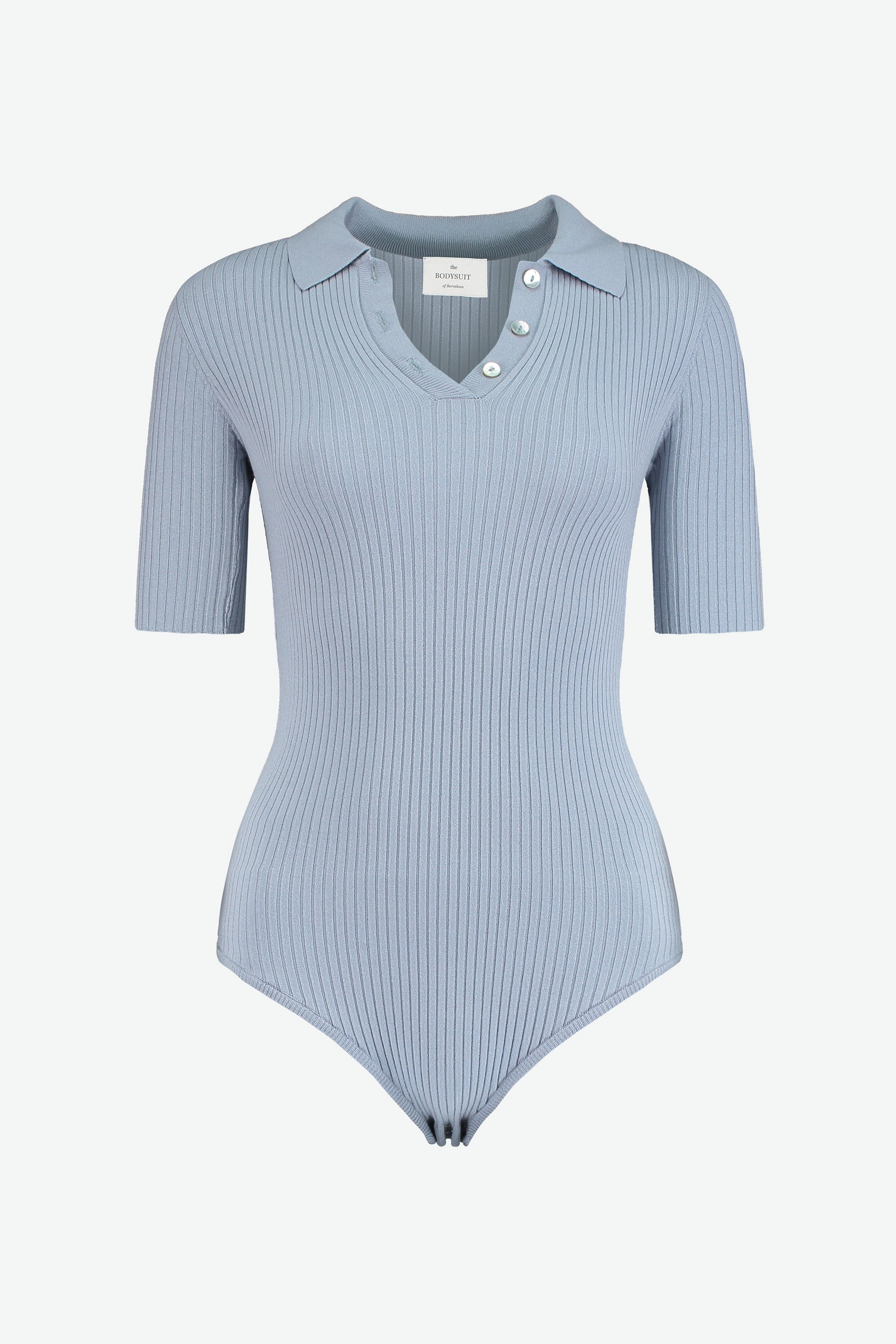 Tennis Bodysuit in Ocean Grey