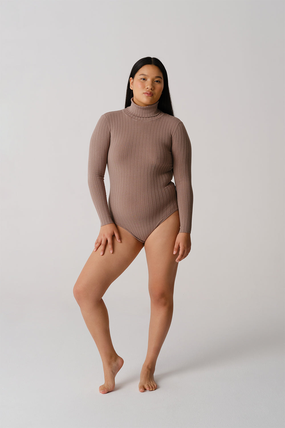 Coppi Bodysuit in Gianduia