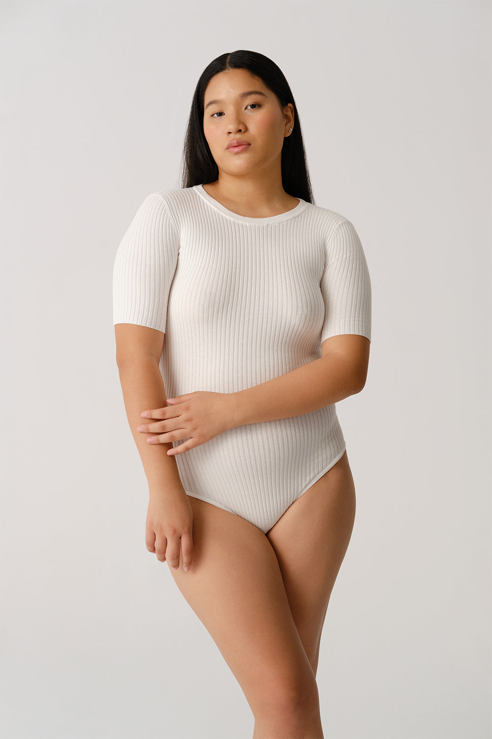 Simone Bodysuit in Off-White