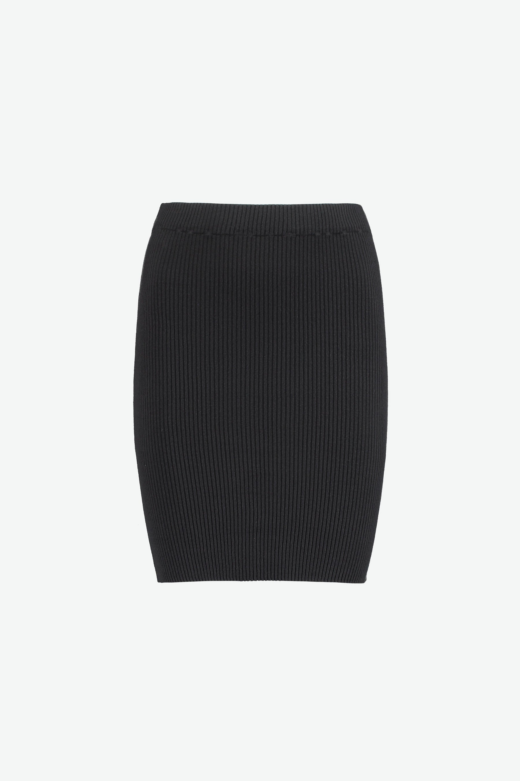 Isla Mini Skirt in Ebano Black